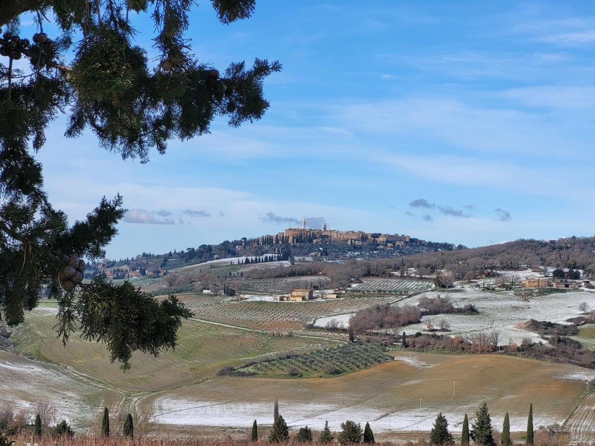 몬탈치노 Casa Per L'Osticcio Vista Sulla Val D'Orcia 아파트 외부 사진