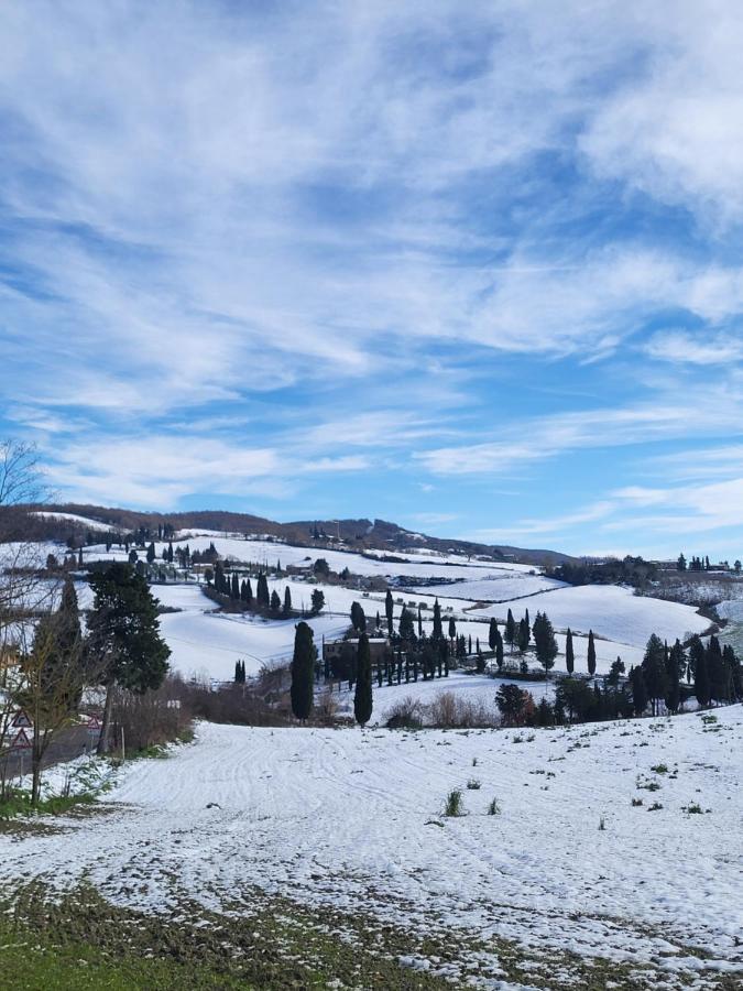 몬탈치노 Casa Per L'Osticcio Vista Sulla Val D'Orcia 아파트 외부 사진