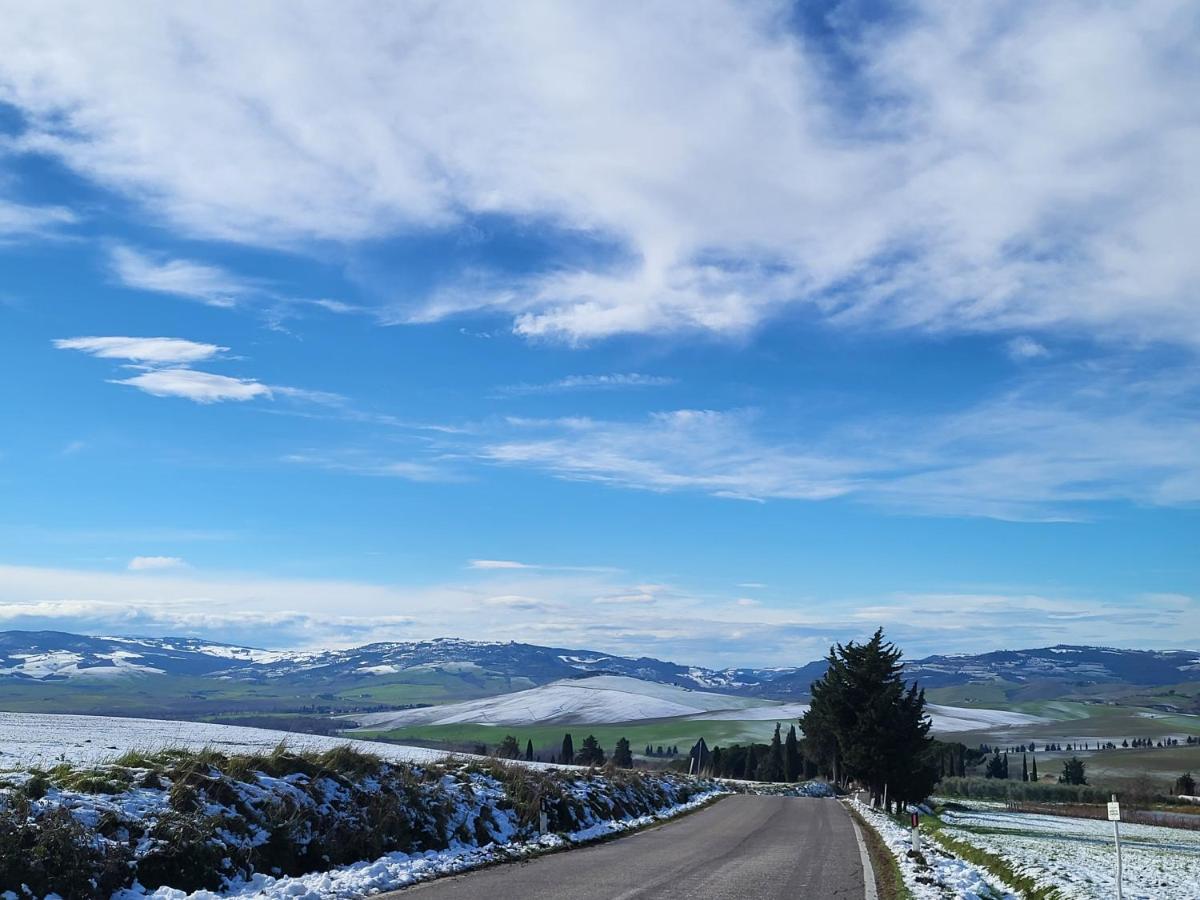 몬탈치노 Casa Per L'Osticcio Vista Sulla Val D'Orcia 아파트 외부 사진