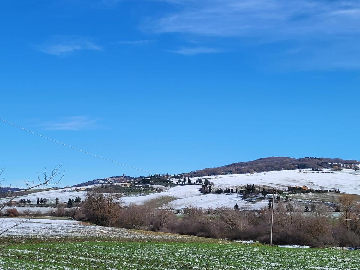 몬탈치노 Casa Per L'Osticcio Vista Sulla Val D'Orcia 아파트 외부 사진