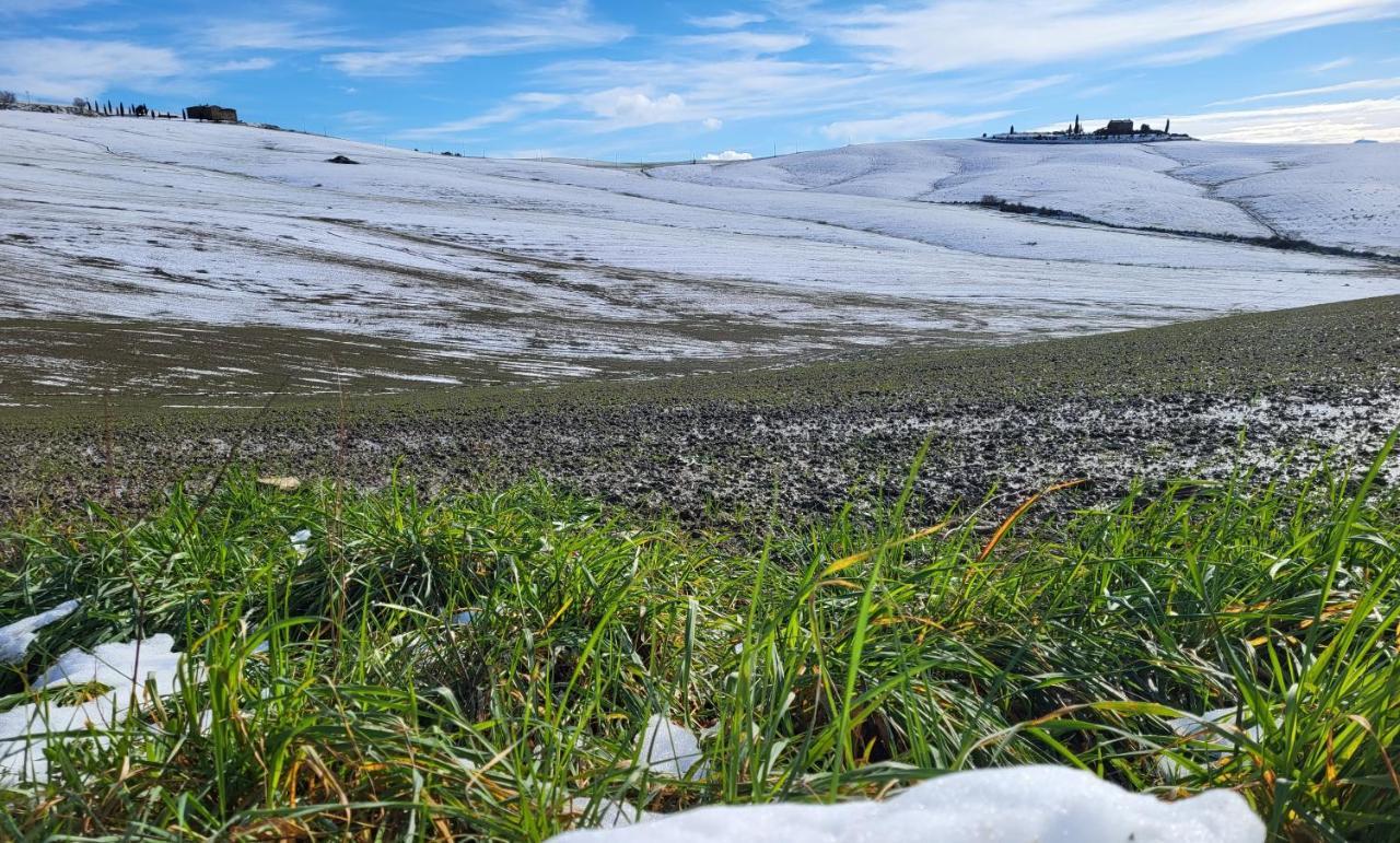 몬탈치노 Casa Per L'Osticcio Vista Sulla Val D'Orcia 아파트 외부 사진